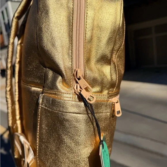 STATE Metallic Gold Kids Travel Backpack - Picture 6 of 10